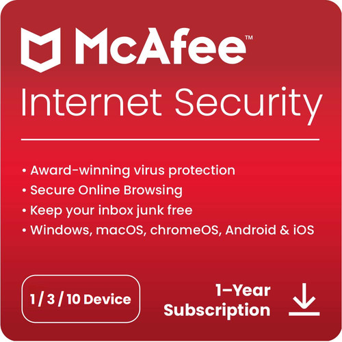 Mcafee internet security - internet,