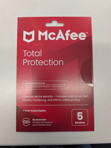Mcafee total protection - mcafee,