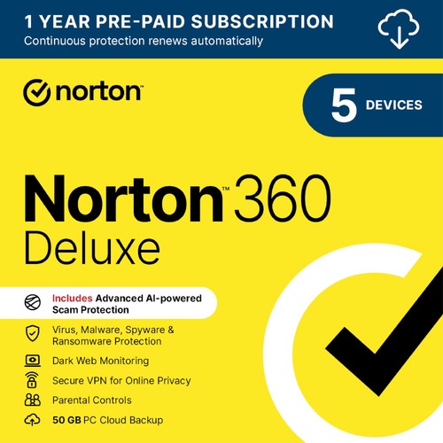 Norton 360 deluxe - norton, 2026