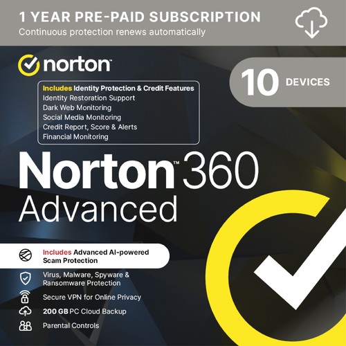 Norton 360 advanced devices - 360,