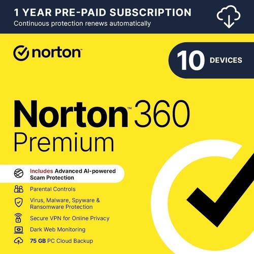 Norton 360 premium antivirus - 360,